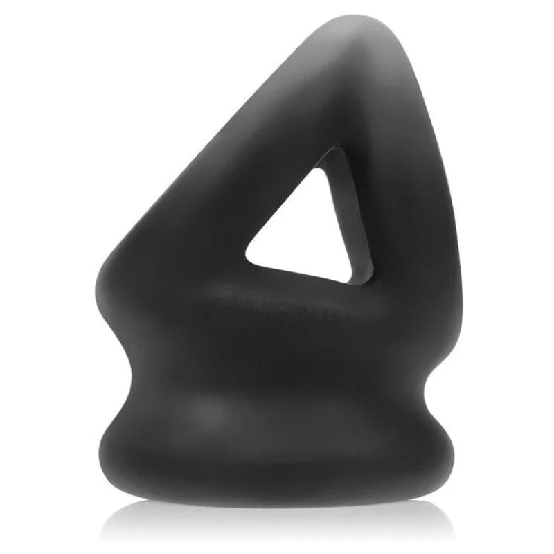 Load image into Gallery viewer, Oxballs Tri Squeeze Cocksling &amp; Ball Stretcher Black
