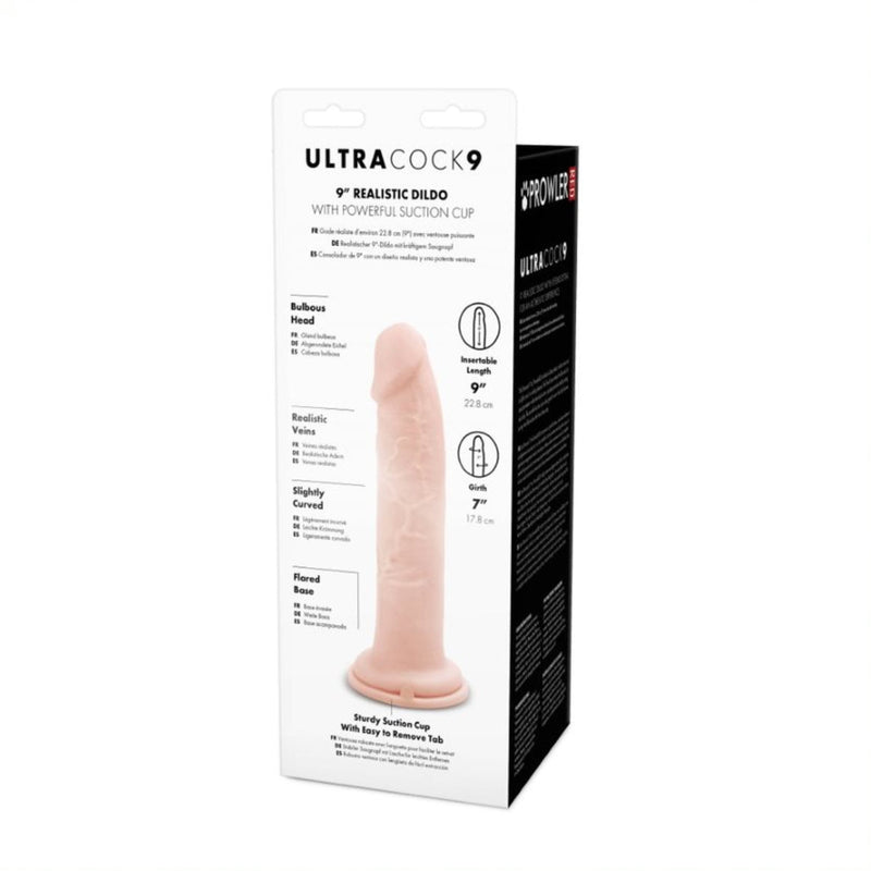 Load image into Gallery viewer, Prowler RED Ultra Cock Dildo Pink 9 Inch
