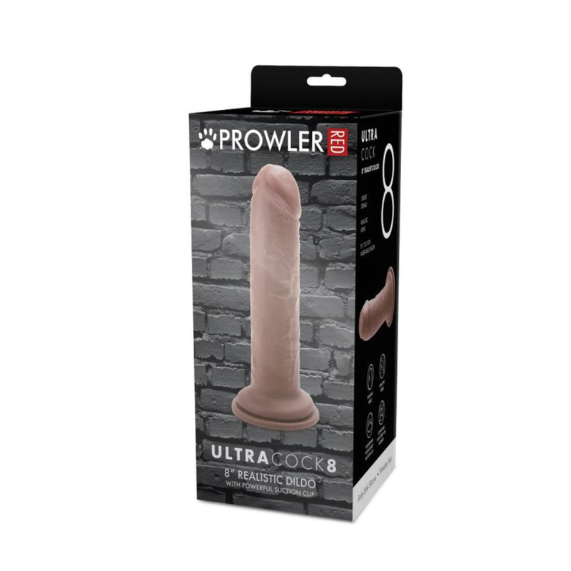 Load image into Gallery viewer, Prowler RED Ultra Cock Dildo Brown 8 Inch
