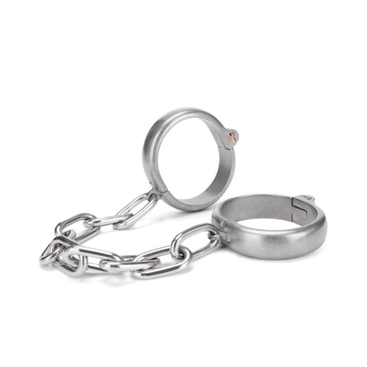 Prowler RED Heavy Duty Hand Cuffs Silver