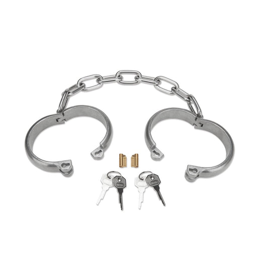 Prowler RED Heavy Duty Hand Cuffs Silver