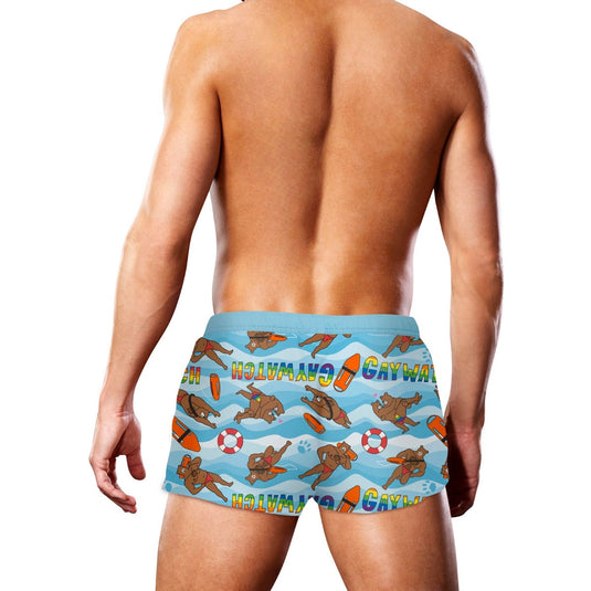 Prowler Swim Trunk Gaywatch Bears Blue White