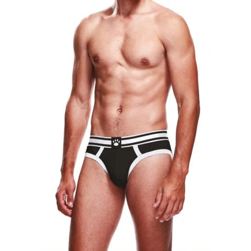 Prowler Brief Black White