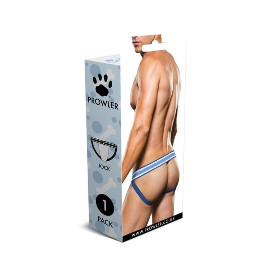 Prowler Blue Paw Jock Strap Blue White