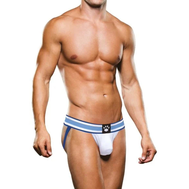 Load image into Gallery viewer, Prowler Jock Strap White Blue
