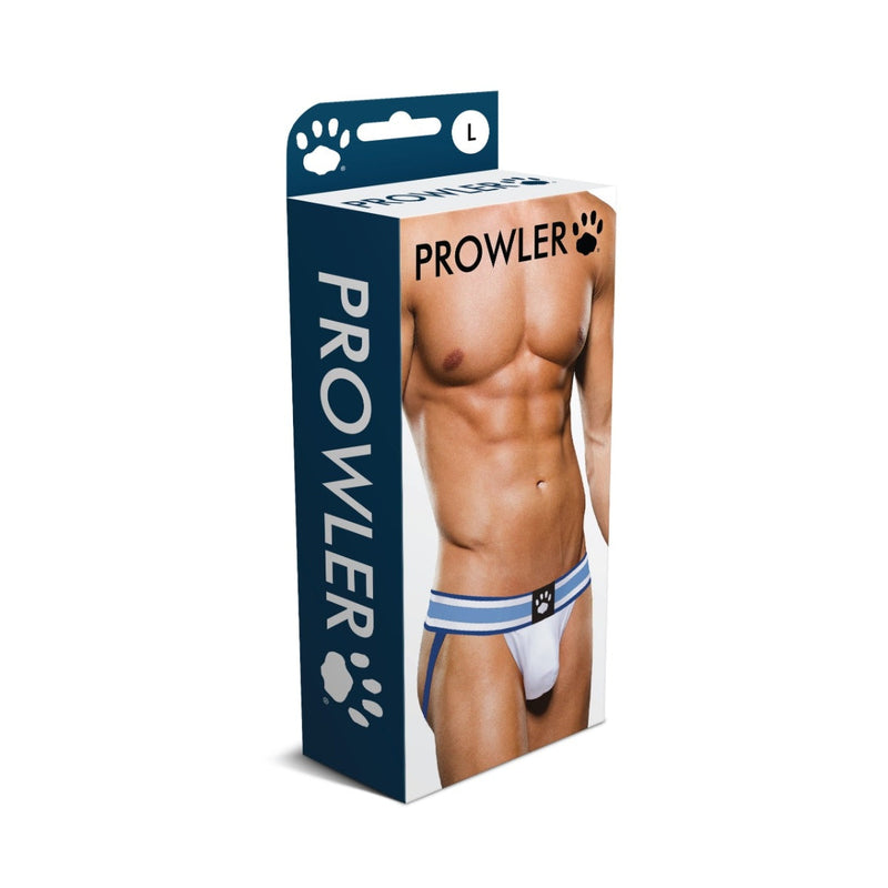 Load image into Gallery viewer, Prowler Jock Strap White Blue
