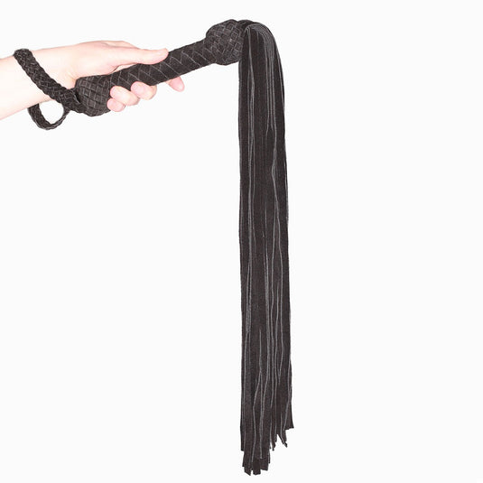 Prowler RED Leather Suede Flogger Black