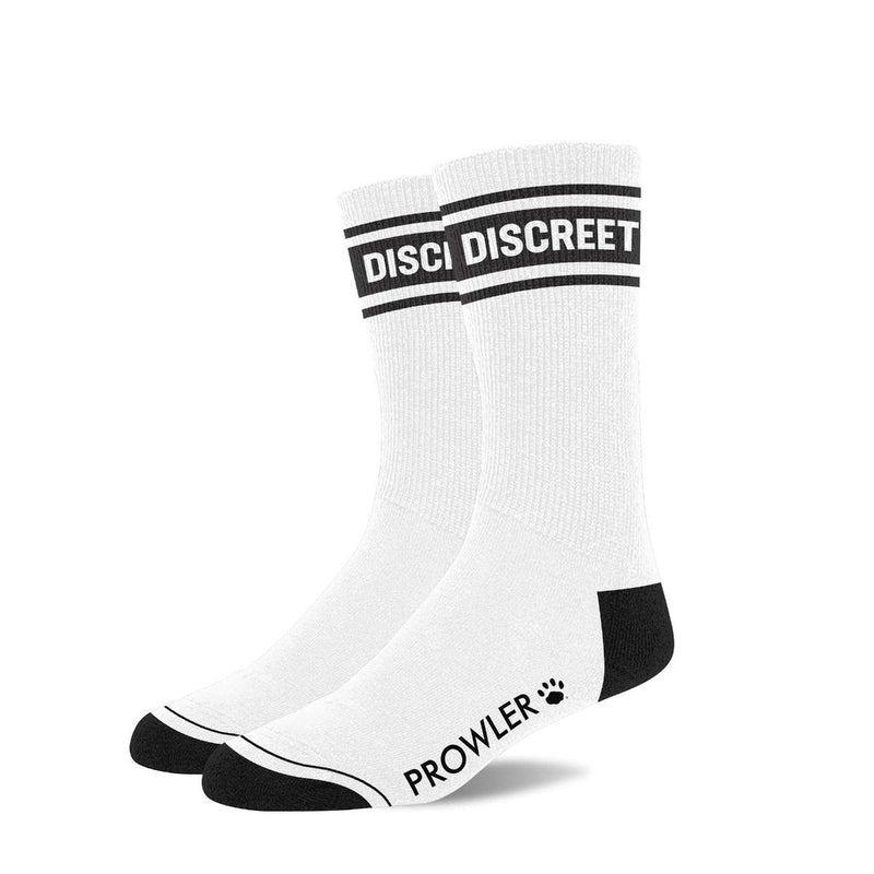 Load image into Gallery viewer, Prowler RED Discreet Socks White Black - Simply Pleasure
