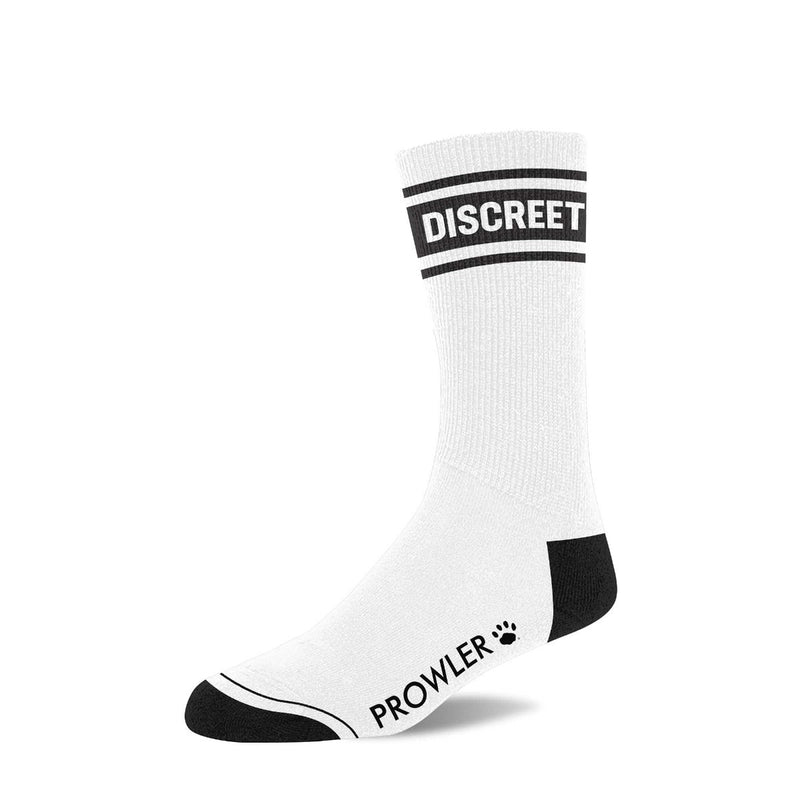 Load image into Gallery viewer, Prowler RED Discreet Socks White Black - Simply Pleasure
