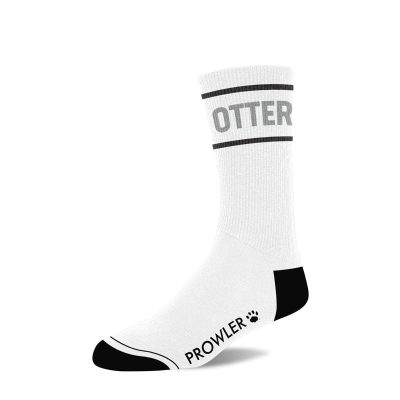 Load image into Gallery viewer, Prowler RED Otter Socks Grey White Black

