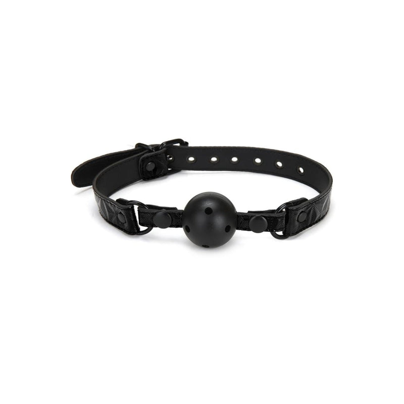 Load image into Gallery viewer, Whipsmart Diamond Collection Deluxe Ball Gag Black
