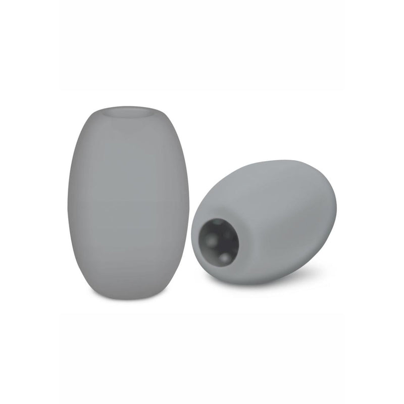 Load image into Gallery viewer, Zolo Mini Bubble Squeezable &amp; Textured Stroker Masturbator Grey
