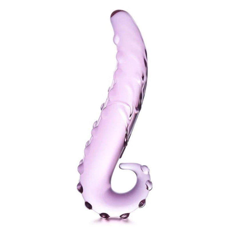 Load image into Gallery viewer, Glas Lick It Dildo Pink 6 Inch - Simply Pleasure
